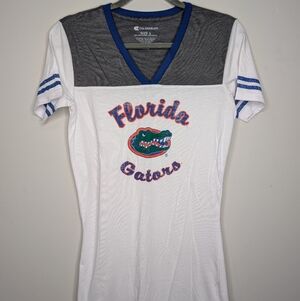 Florida Gators Women’s Fitted V-Neck Tee Dress / Longline Shirt – Size L